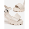 Sandale cu Toc din peiele Ecologica dama Lucette S1464