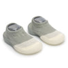 Papucei tip soseta cu talpa aderenta HappyFeet, 0 - 4 ani - tricotati si respirabili
