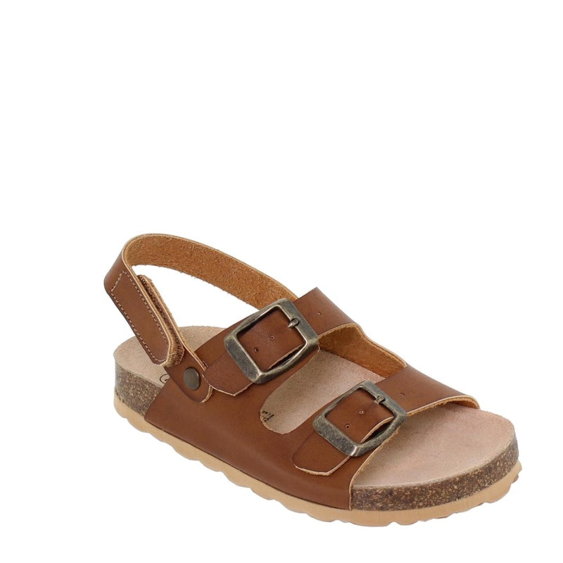 Sandale copii din piele naturala, model MACEO brown