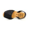 Sandale cu platforma AVARCA din piele naturala, model ANAIS black