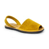 Sandale AVARCA din piele intoarsa, model CLASIC yellow
