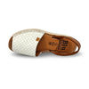 Sandale cu platforma AVARCA din piele naturala, model IZZY white