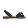 Sandale AVARCA CLASIC din piele naturala, model CLIP black
